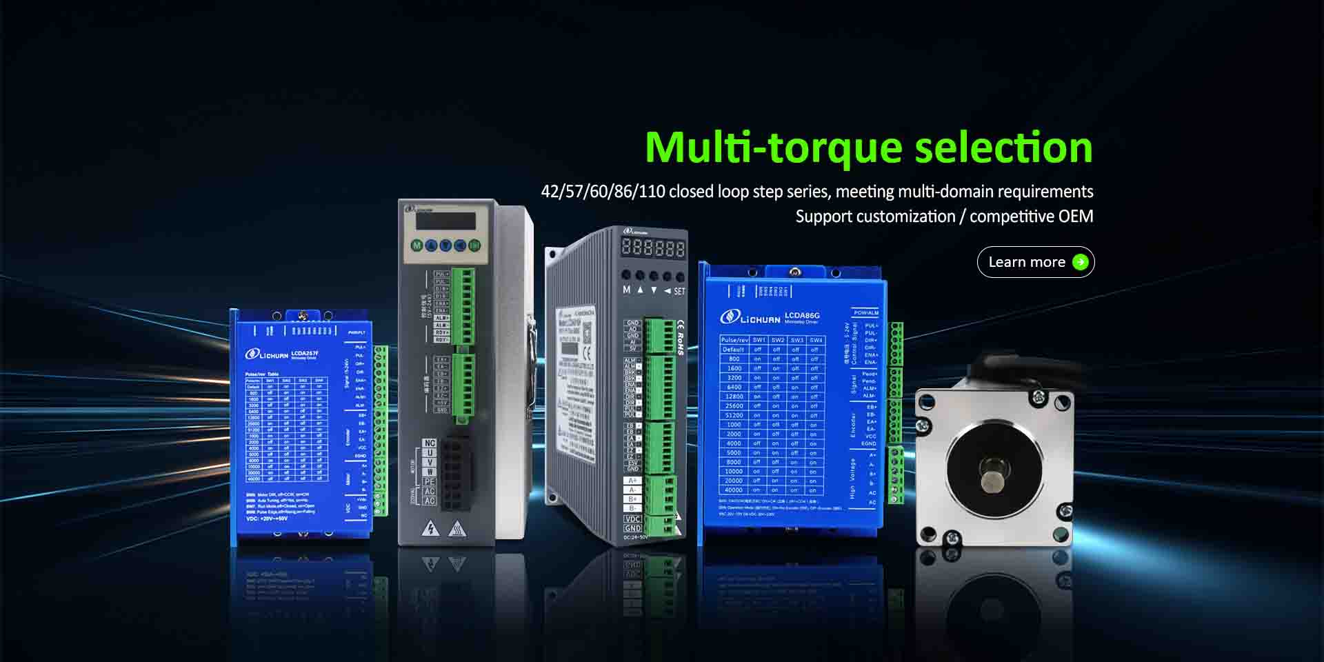 Китай Завод по производству драйверов шаговых двигателей с разомкнутым контуром и замкнутым контуром